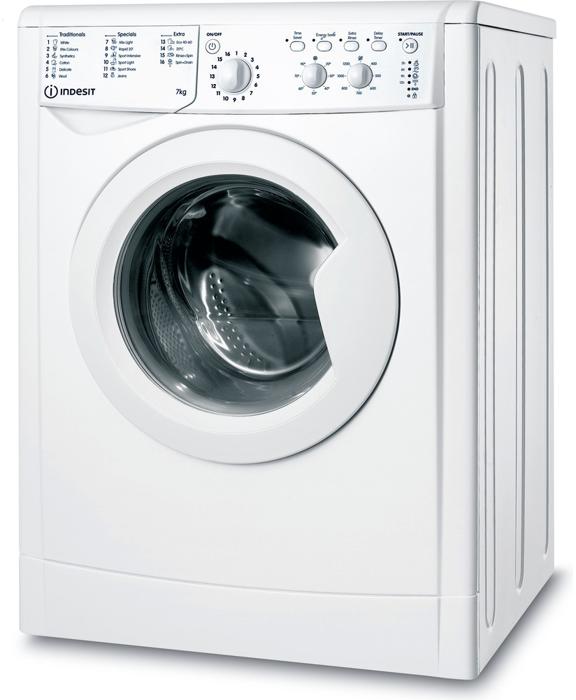 Indesit OLD VERSION IWC 71252 W UK N  (IWC71252ECO)  Ecotime 7kg 1200Spin Freestanding Washing Machine White