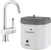 Montpellier OneStream Swan Spout Hot Boiling Water Tap Chrome