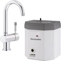 Montpellier OneStream Swan Spout Hot Boiling Water Tap Chrome