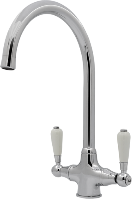 Francis Pegler 922022 Rune Mono Ceramic Handles Tap Chrome