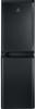 Indesit IBD 5517 B UK 1 ( IBD5517B) 235-Litres 50/50 Freestanding Fridge-Freezer Black
