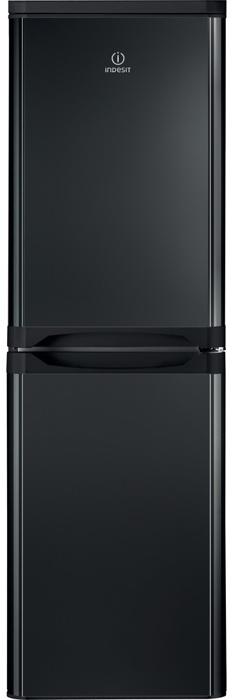 Indesit IBD 5517 B UK 1 ( IBD5517B) 235-Litres 50/50 Freestanding Fridge-Freezer Black