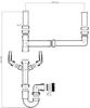 1810 CPK1-2 Compact Plumbing Kit (1 or 2 bowl sinks) Sink Accessory 