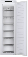 Haier HAUN518EWK Series 6 FrostFree Upright 200Litre Integrated Freezer White