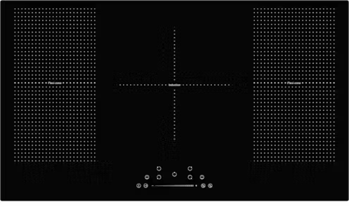 CATA ICONFLEX90F 90cm Flexible Zone Induction Hob Black