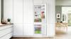 Siemens KI96NNSE0 Series 2 built-in with freezer at bottom Sliding Hinge Integrated Fridge Freezer White