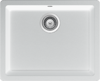 1810 HohleUno 490U  1 Bowl Purquartz /1512 Undermount Sink White