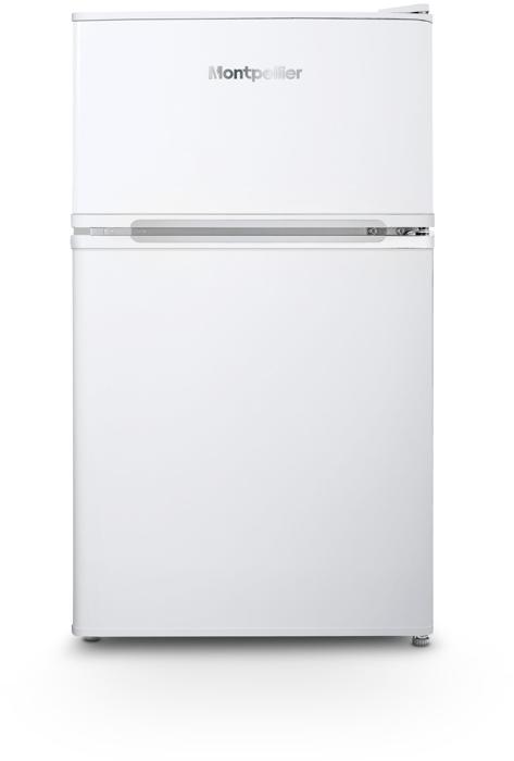 Montpellier MS2035EW Undercounter Freestanding Fridge-Freezer White