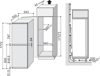 Hotpoint HM325FF.2 Aquarius Integrated Fridge Freezer 
