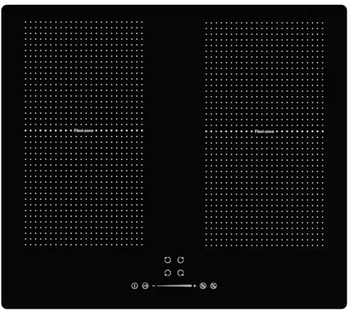CATA ICONFLEX60F 60cm flexible zone Induction Hob Black