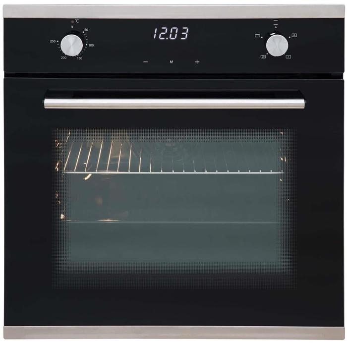 OEM SO103BL 60cm Touch Control Multi-Function True Fan Built-in Single Electric Oven Black