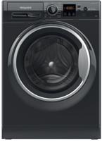 Hotpoint NSWM1046BSUK 1400 Spin 10kg Anti-Stain Freestanding Washing Machine Black