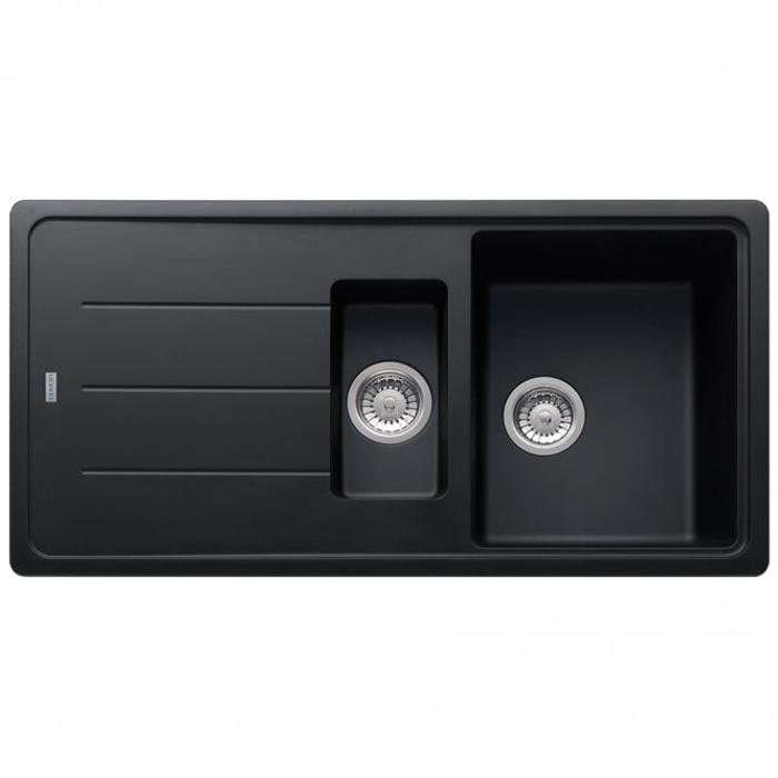 Franke Basis BFG 651 REV Fragranite, 114.0714.472 (  BFG651MBK ) Inset Sink Matt Black