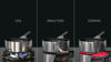 AEG IAX84411CB 7000 80cm SenseBoil 4 Cooking Zones Induction Hob Black