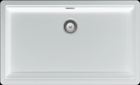 1810 HohleUno 700U 1 Bowl Purquartz /1502 Undermount Sink White