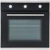 OEM SO101 60cm Multifunction true fan Built-in Single Electric Oven Black