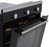 OEM SO101 60cm Multifunction true fan Built-in Single Electric Oven Black