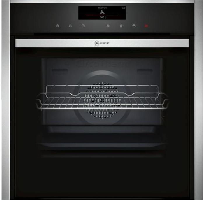 NEFF B58VT68H0B N 90 Added Steam Function ** 1 ONLY NEW & BOXED ** Built-in Single Electric Oven Stainless steel