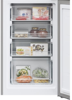 Hoover HVT3CLECKIHS-1 H-FRIDGE 300  Low Frost 54.5cm Smart contents 252 Litres 50/50 Freestanding Fridge-Freezer Silver