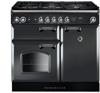 Rangemaster INC100DFFSL 122740 Infusion Classic 100 DF (Chrome Trim) ** FEW ONLY ** Dual Fuel Range Cooker Slate