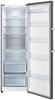 Teknix TH60TLBIX Single Door Larder + TH60TNFBIX Single Door Freezer ( Freestanding Fridge and Freezer ) Black Steel