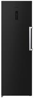 Teknix TH60TLBIX Single Door Larder + TH60TNFBIX Single Door Freezer ( Freestanding Fridge and Freezer ) Black Steel