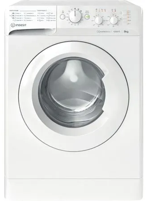Indesit MTWC91295WUKN 9kg 1200rpm Freestanding Washing Machine White