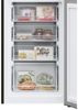 Hoover HVT3CLECKIHB-1 H-FRIDGE 300 Low Frost Technology, Smart contents 50 / 50 Freestanding Fridge-Freezer Black