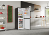 Hoover HVT3CLECKIHB-1 H-FRIDGE 300 Low Frost Technology, Smart contents 50 / 50 Freestanding Fridge-Freezer Black