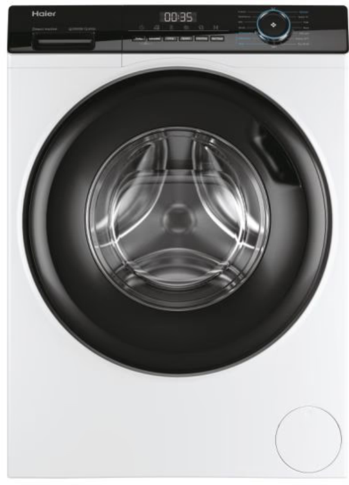 Haier HW90-B14939 I-Pro Series 3 9 Kg, 1400 RPM, Engine Direct Motion Freestanding Washing Machine White