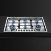 Smeg PGF96 Classica 90cm 6 Burner Gas Hob Stainless steel
