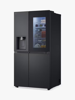 LG GSXE90EVAD  628 Litres Ice & Plumbed Water American Style Fridge Freezer Black