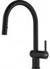 Franke Active J Spout Dual Spray Pull-Down Tap Matt Black