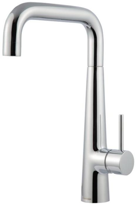 Clearwater Porrima PO4CP Monoblock sink mixer u spout Tap Chrome