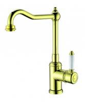 Clearwater TIB2G Single Lever Monobloc Mixer Tap Gold