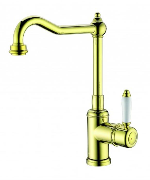 Clearwater TIB2G Single Lever Monobloc Mixer Tap Gold