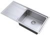 1810 BORDOUNO 100i Large BBR /423 Inset Sink Stainless steel