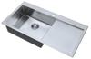 1810 RAZORUNO10 55 I- F BBL Single Bowl /252 Inset Sink Stainless steel