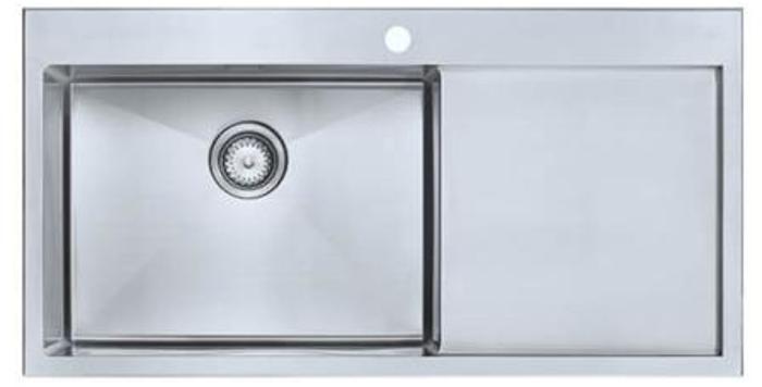 1810 RAZORUNO10 55 I- F BBL Single Bowl /252 Inset Sink Stainless steel