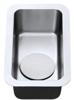 1810 LUXSOPLUSUNO25 160U /350 Half 0.5 Bowl Undermount Sink Stainless steel
