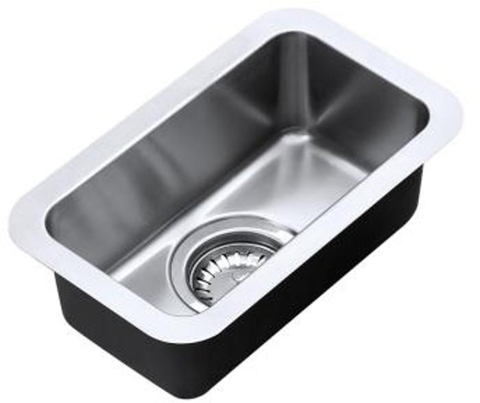 1810 LUXSOPLUSUNO25 160U /350 Half 0.5 Bowl Undermount Sink Stainless steel