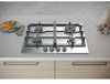 Indesit THP641WIXI 4 Burner 60cm Gas Hob Inox