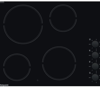 Hotpoint HR620RH 4 Cooking Zones Ceramic Hob Black