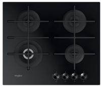 Whirlpool GOWL628NB 4 Burner  60cm Gas Hob Black