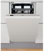Whirlpool WSIC3M27CUKN Slimline 10 Place settings Integrated Dishwasher Silver