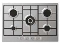 Iberna IHW74WX 75cm 5 Burner Gas Hob Stainless steel