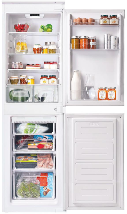 Iberna BCFFU5050NE 50/50 Frost Free 228 Litres Integrated Fridge Freezer White