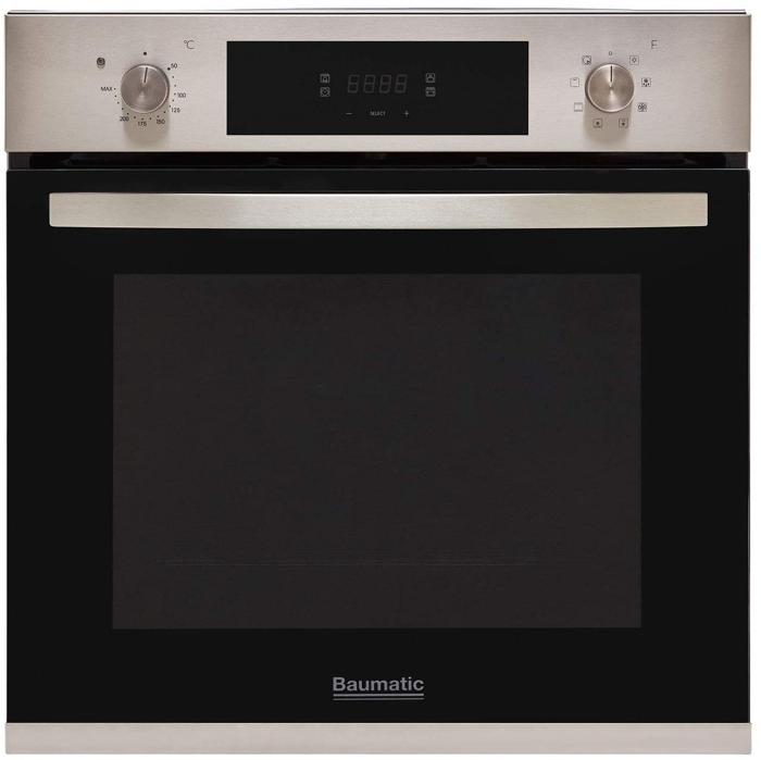 Baumatic BOMTU608X 60cm Built-in Single Electric Oven Stainless steel