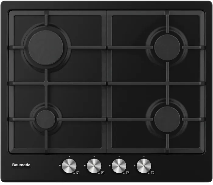 Baumatic BHIG620B 60cm Gas Hob Black