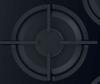 Hotpoint HGS61SBK 60cm Gas on Glass 4 Burners Gas Hob Black
